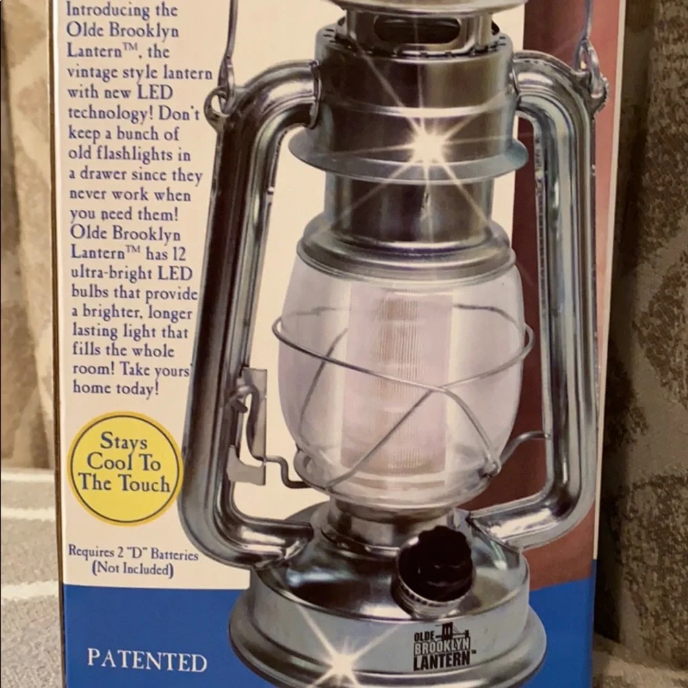 ~Olde Brooklyn~ LED Lantern